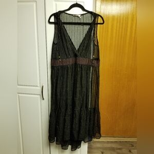 🍭🎄Anthropologie Floreat sheer dress